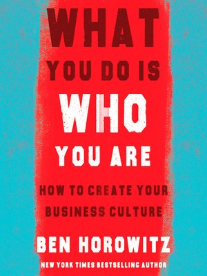 cover image of What You Do Is Who You Are